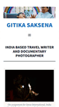 Mobile Screenshot of gitikasaksena.com